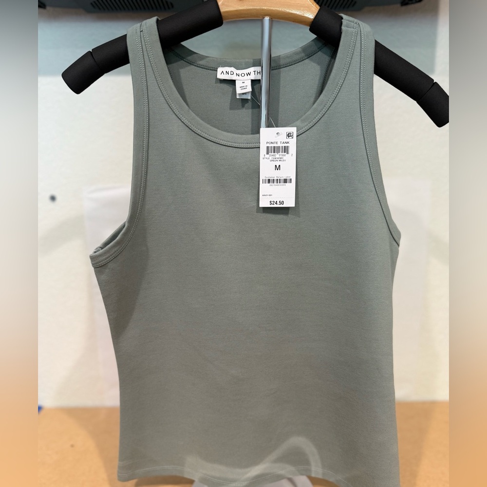 Women's Green Tank Top